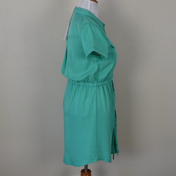 Love Tree Tencel Shirt Dress NEW M - Picture 6 of 10